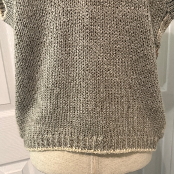 Vintage Margules embroidered sweater vest from the 1980s or 1990s Sz M - Picture 8 of 8